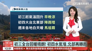 初二回娘家濕涼！冷氣團達標　低溫探14度