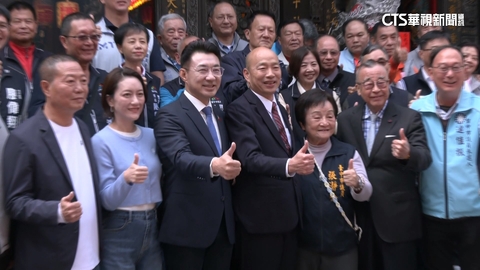 連續三年合體!挺江啟臣? 韓國瑜:不必政治聯想