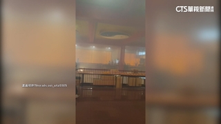 金山財神廟初一香火旺！　濃煙密布「火災警報狂響」