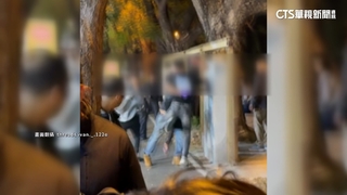 初三蓮池潭市集不平靜　男疑被訕笑怒潑「汽油洗衣精」