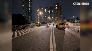 新北永福橋死亡車禍　騎士遭小黃逆向撞飛不治