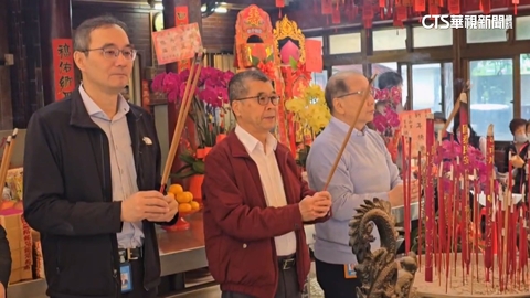 竹科開工必拜土地公廟　聯電.聯發科新春團拜