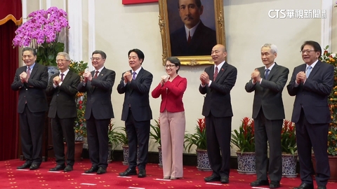 【台語新聞】邀五院長「新春茶敘」　賴清德感謝韓國瑜：人未到聲先到