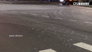 釘子地雷！　彰化路口散落「上百支鋼釘」　警追查事主