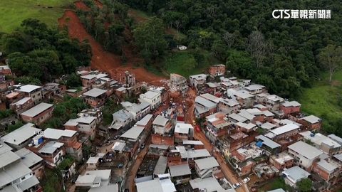 巴西豪雨釀山崩沖毀民宅　已知23死47失聯