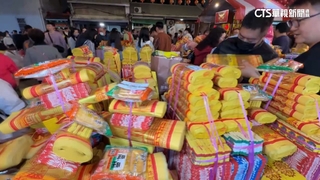 初九天公生！　天壇天公廟金紙成山　玉皇宮發3萬份壽麵