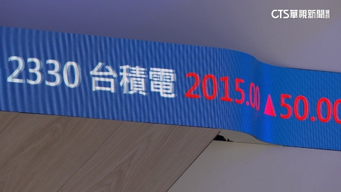 列注意股照噴漲！　台積電收2015元　市值破52兆