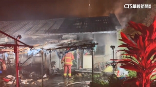 梅花湖旁深夜惡火　疑屋主女兒來不及逃淪焦屍