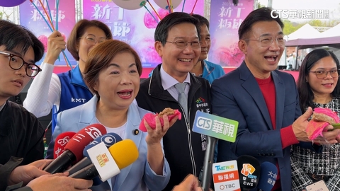 藍台中之爭持續　江啟臣.楊瓊瓔皆稱「同台不尷尬」