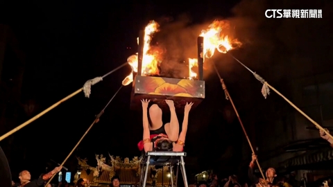 楊立微火舞登英國節目爆紅　「火之桌」新竹精彩重現