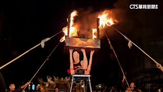 楊立微火舞登英國節目爆紅　「火之桌」新竹精彩重現