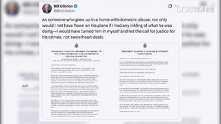 柯林頓為艾普斯坦案作證　強調「沒做錯任何事」