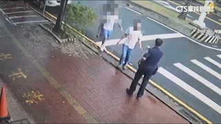 膽大包天！　警局旁砸車、2警喝斥受傷　3男遭送辦