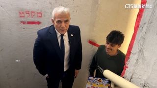 採訪到一半空襲警報響　以反對派領袖躲防空洞