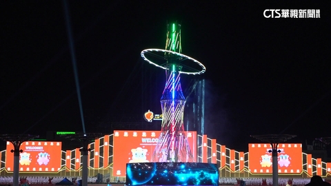 台灣燈會煙火秀元宵登場　1.7萬發璀璨夜空10分鐘