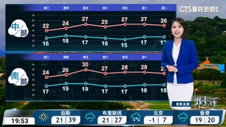 華南雲雨區影響水氣多　各地濕涼