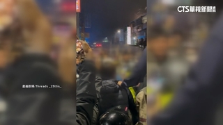 鹽水蜂炮爆衝突！　民眾酒後推擠扭打　遭警壓制