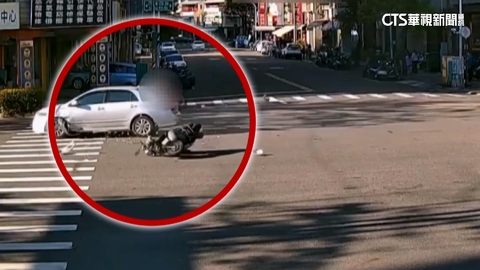 闖紅燈撞飛騎士害噴飛　駕駛最高罰鍰5400元