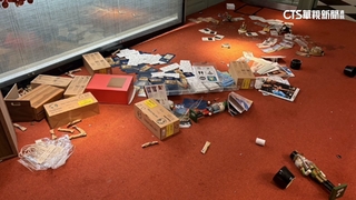 房東兒酒醉夜闖旅館砸店！　稱「欠百萬租金」遭警逮