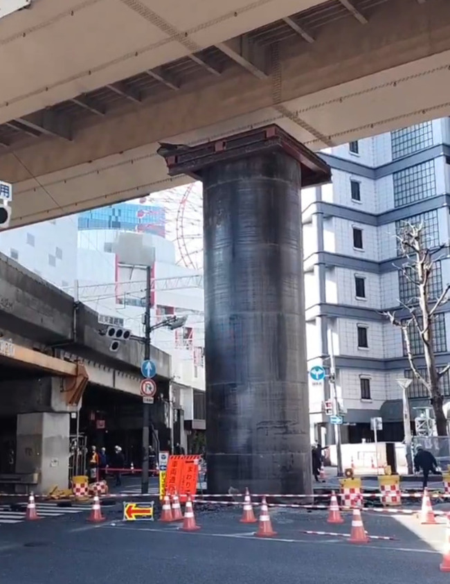 日本梅田地下管突衝出「10幾公尺高」　大阪市政府道歉：正在調查原因 | 華視新聞