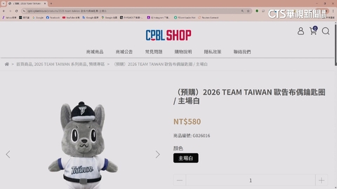 費仔夫妻倆愛「歐告」吉祥物娃娃　一上架就秒殺