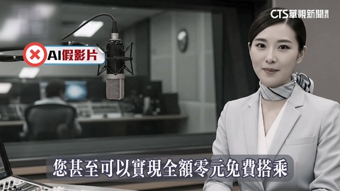 別被騙了！AI影片造謠「樂齡優惠」　高鐵.台鐵澄清