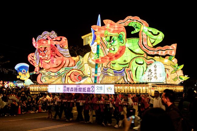 台灣燈會3/15閉幕　「青森睡魔抵嘉」確定移師配天宮繼續展出 | 華視新聞