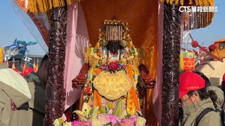 台灣燈會「3媽祖合體」共賞燈　遊客搶拍世紀同框