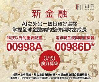 【復華主動ETF新登場】全球金融股+債 AI之外另一個投資好選擇
