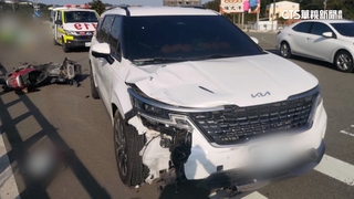 騎士苗栗平安大橋左轉遭直行車撞　人車噴飛亡