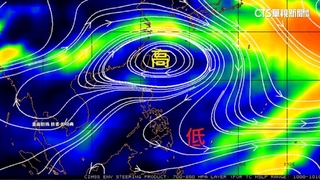 台灣上空出現「長命高氣壓」　鄭明典：天氣穩定且熱