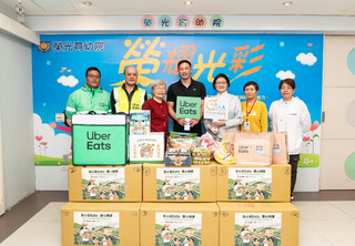 Uber Eats攜手全聯與中華育幼機構兒童關懷協會　發起全台17家兒少安置機構物資補給行動