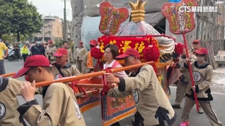天聖宮160週年「雙媽會」　大甲媽.樓厝媽聯合遶境