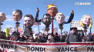 第3度「無王日」　全美50洲3200場集會接力反川