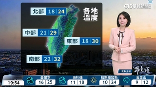 鋒面影響留意較大雨勢　隨後東北季風增