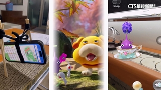 全台瘋！　皮克敏聯名瑪利歐　玩家DIY製「散步神器」