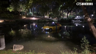 「小黃掉進湖」驚動警方　虛驚...是美術館「裝置藝術」