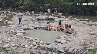 違法、霸占頻傳！　安通野溪溫泉泡腳池「斷電」止亂象