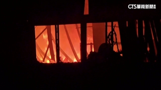 宜蘭五結鐵工廠火警！　消防人員灌救.無人受困