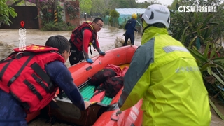 鋒面挾雨襲新竹害困　消防獲報急撤10多位民眾