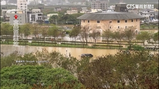 水淹軌面！　台鐵苗栗=竹南站間「單線雙向慢行」