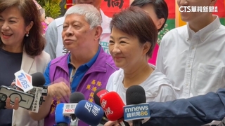 輔選起手式？　盧秀燕赴基隆拜廟　主委勸進「選總統」