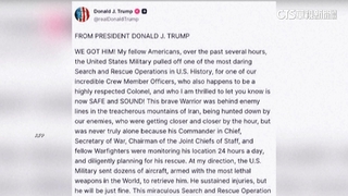 找到了！　美F-15E戰機飛官獲救　川普PO文親自證實