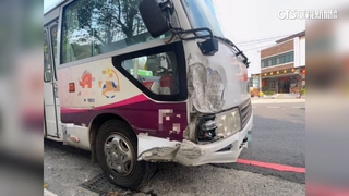 觀光巴士司機涉酒駕肇逃　救護車尾隨報警攔