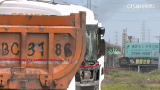 曳引車撞工地1死1傷　駕駛：天雨路滑車輛「折甘蔗」