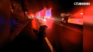 疑彎道幅度影響視線　女騎士撞聯結車斷魂