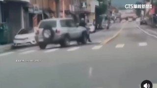 南投肇逃！　吉普車「逆撞騎士輾機車」　駕駛加速逃