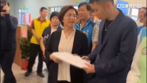 王惠美遞計劃書盼中央補助運動中心　李洋：總預算沒過