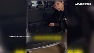 逸祥愛車慘變老鼠窩！叼餅乾藏排檔桿旁　管線全咬爛