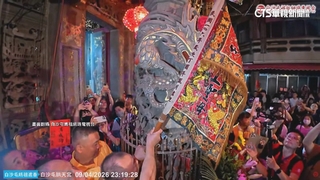 46萬人期盼！　白沙屯媽祖進香「放頭旗」正式登場